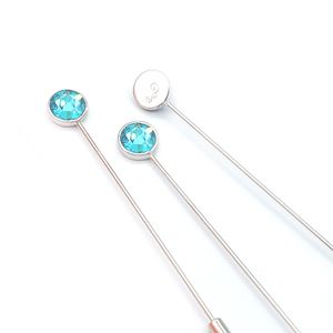 Pin Circle SS30 Luxe Light Turquoise