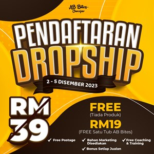 PROMO PENDAFTARAN DROPSHIP