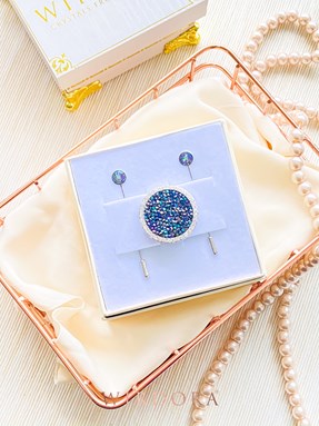 MAY SPECIAL - SET LUNA CIRCLE PIN