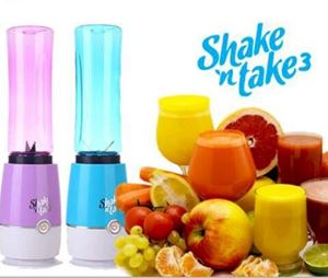 Shake N Take 3 blender juice 2 bottle