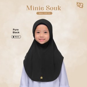 MINIE SOUK - PURE BLACK  S