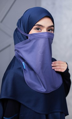 Kimniqab Blue - Best Niqab For Swimming and Sports