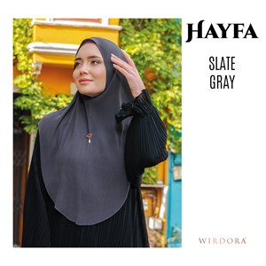 HAYFA SARUNG PLEATED - SLATE GREY