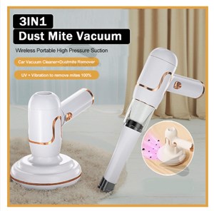 Folding Mite Remover 3 In 1 Cordless Dust Mite Vacuum Cleaner
