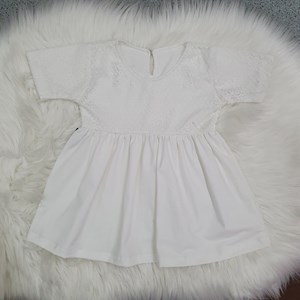 Cream Off White Dress + Lace