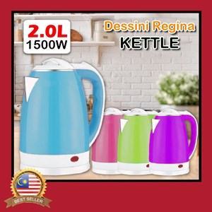 Elektrik Tea Maker Hot Water Kettle Cerek Pemanas air 2L
