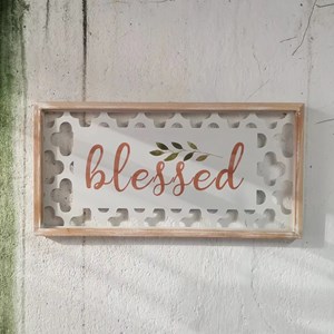 Wall Plaque-  Blessed