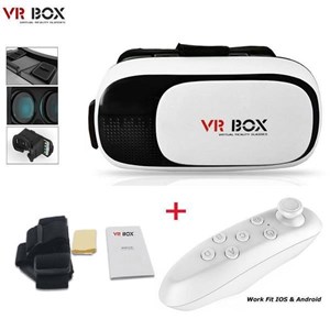 VR BOX With Controller Virtual Reality Movies Games 3D for Smart Phone