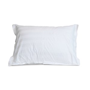 Pillowcase - White Stripe