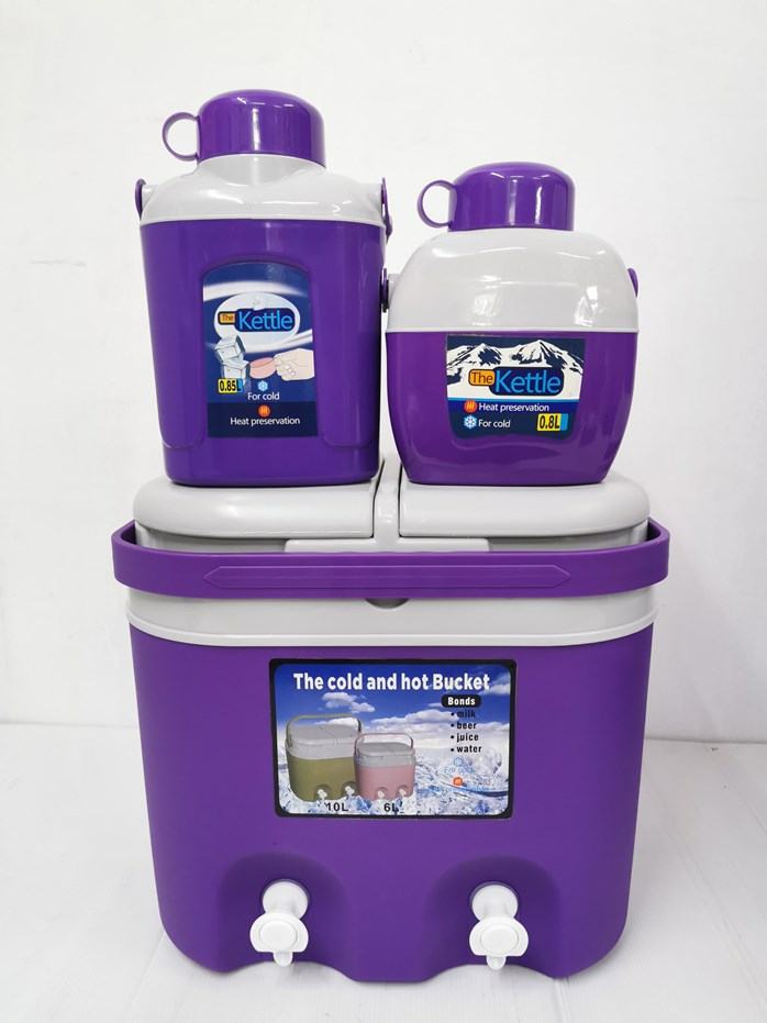 6PCS COOLER BOX - ROYAL PURPLE | SKY HOMEWARE