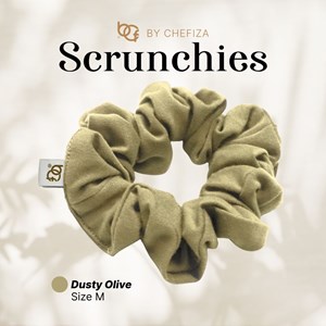 SCRUNCHIES S- DUSTY OLIVE