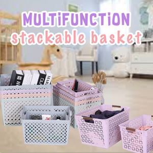 MULTIFUNCTION STACKABLE BASKET