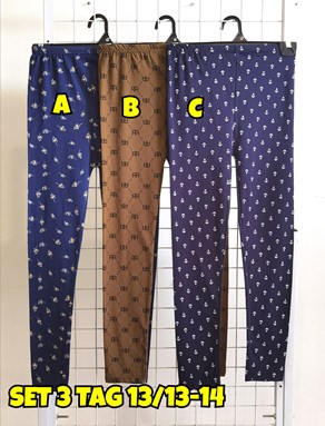 LEGGING DF PRINTED TAG 13 / 13-14 (SET 3)