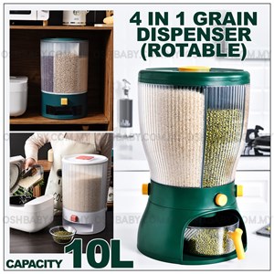 4 IN 1 GRAIN DISPENSER (Rotatable)