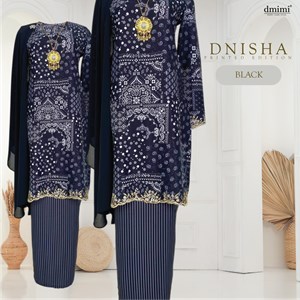 KURUNG DNISHA BLACK