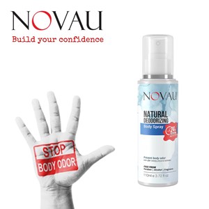 NOVAU NATURAL DEODORANT BODY SPRAY