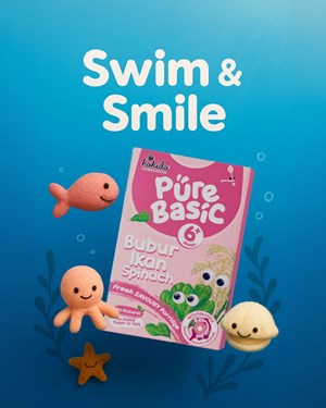 HOKIDO PURE BASIC - BUBUR IKAN SPINACH
