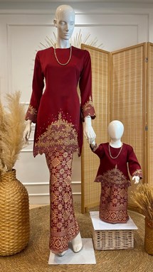 RAIHAN KURUNG SONGKET ( MOM & KIDS )