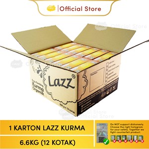 [KARTON] LAZZ KURMA (550G) x12 kotak