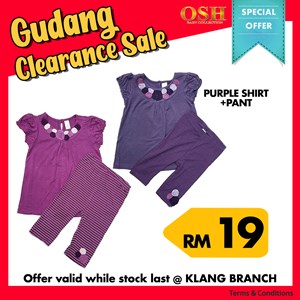 PURPLE SHIRT+PANT