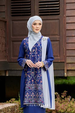 MAHARANI KURUNG - ROYAL BLUE