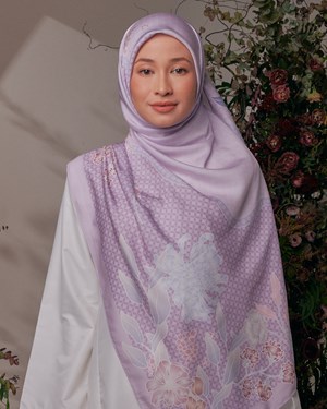 NOSTALGIA RAYA SATIN: ORKID