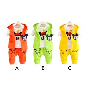 S1123P MICKEY SET ( VEST + TOP + BOTTOM )