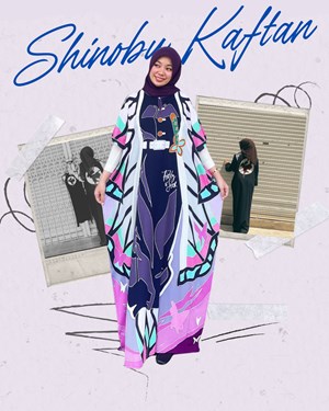[READY STOCKS ] SHINOBU KAFTAN