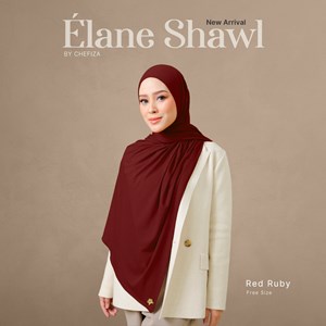 ELANE SHAWL - RED RUBY