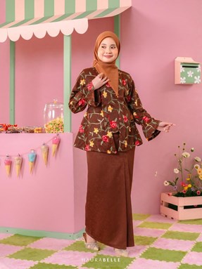 CHE ROSE KEBAYA - MAHOGANY