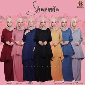 SHARMILA PLEATED KURUNG 🎊