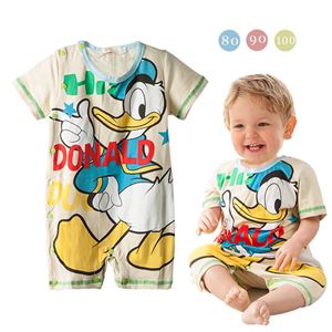 @  R0879P DONALD DUCK ROMPER  ( SIZE 80-100 ) - D4385