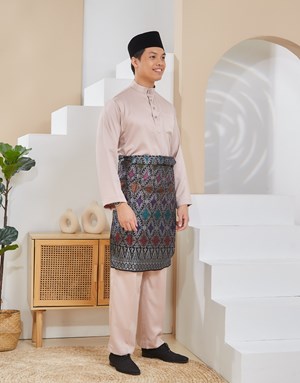 BAJU MELAYU TRADITIONAL ADAM K25 NUDE