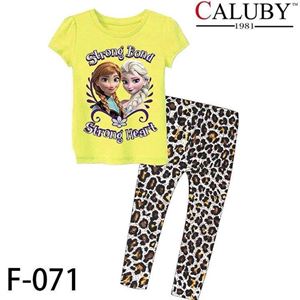 @  F-071 YELLOW FROZEN  ( SIZE 8Y & 9Y )