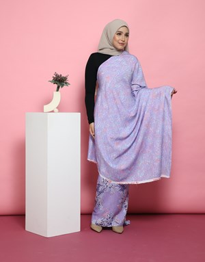 BATIK NAURA WAN 03 in Lavender