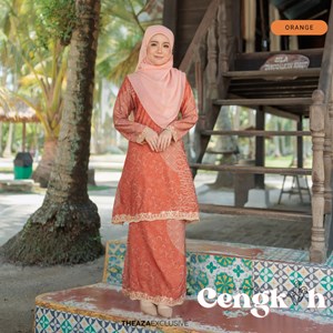 Kurung Cengkih (Saiz 2XL-3XL)