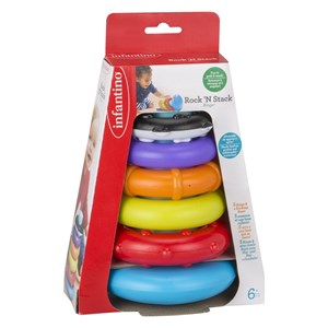 Infantino Rock n Stack Rings