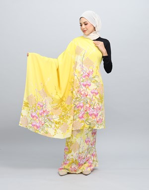 BATIK MY COTTON WAN 711 C/SK - Light Yellow