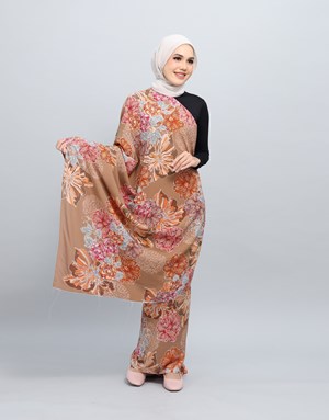 BATIK MY COTTON WAN 762 C/SK - Light Brown