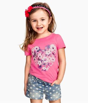 @  G077/14 PINK TOP+BLUE DOT PANT  ( SIZE 6Y )