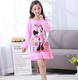 @  E170  PINK MINNIE SLEEPWEAR ( SZ 3Y-7Y )