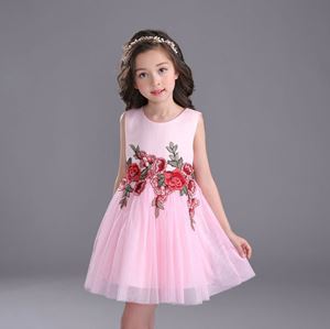 @  PINK ROSE DRESS ( SZ100-150 )
