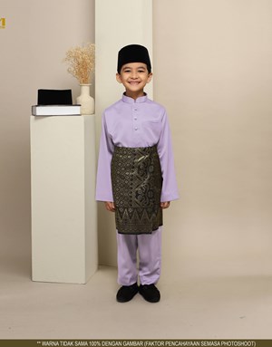 BAJU MELAYU MUHAMMAD JUNIOR K33 LAVENDER