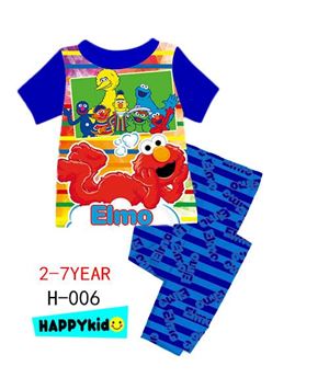 @  H-006 ELMO BLUE { SIZE 6M-12Y }  ( P0157P / P0163P )