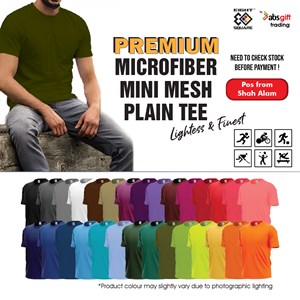 [EIGHT SQUARE] DRIFIT MINIMESH SHORT SLEEVE 150GSM (POS FROM SHAH ALAM)