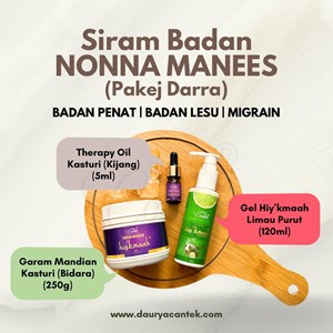 Terapi Ais Masin (Set Terapi Siram Badan)