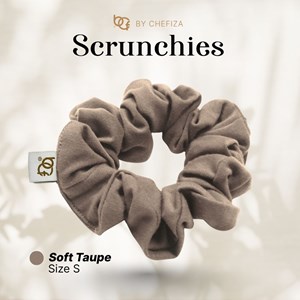 SCRUNCHIES S- SOFT TAUPE