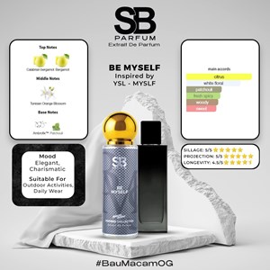 (MM) SB BE MYSELF Inspired By YSL - MYSLF