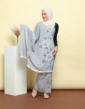 BATIK TIARAZ MHD 37 in Grey