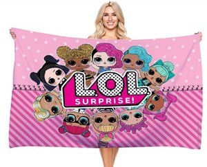 [ PREORDER  ]   3D Printing Bath/Beach Towel  {  LOL  } ETA MID-END  DEC